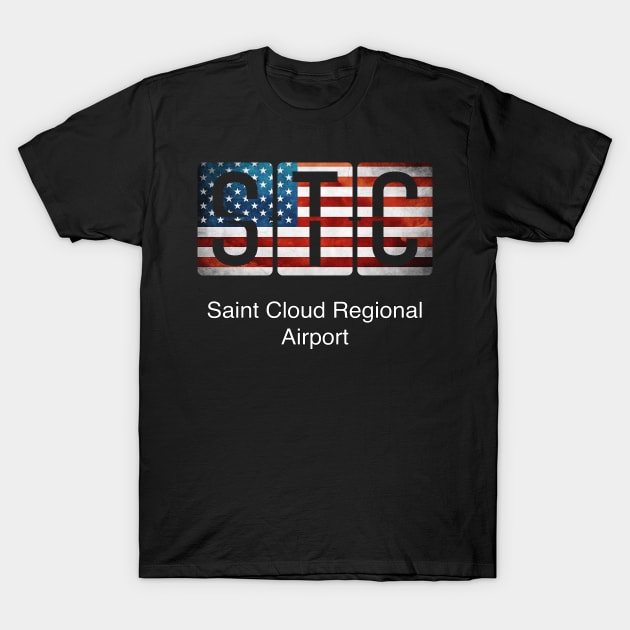 STC Saint Cloud Regional Airport T-Shirt by Storeology